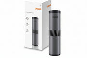 جهاز تنقية الهواء المحمول OSRAM AirZing UV-Compact – جهاز مبيد للجراثيم بالأشعة فوق البنفسجية UVC للسيارة والغرف الصغيرة، يقضي على 99.9% من البكتيريا والفيروسات، منقي هواء صغير قابل لإعادة الشحن عبر USB