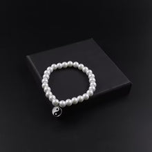 Bracelet de perles signe Yin Yang (EGBT006)