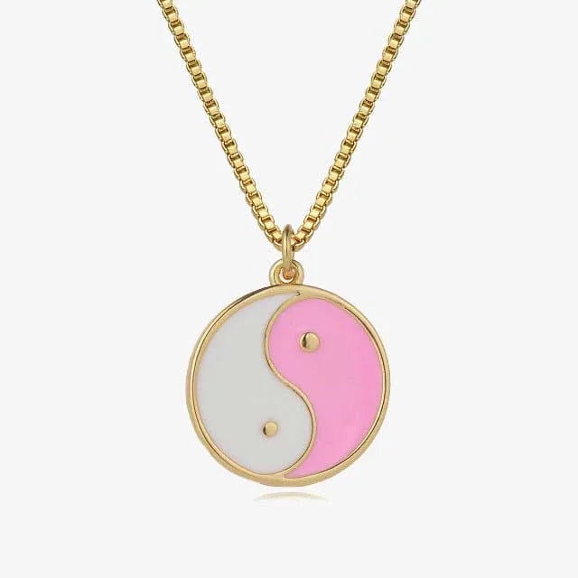 yin yang sign pendant women necklace egn045 gallery img 2 jpg
