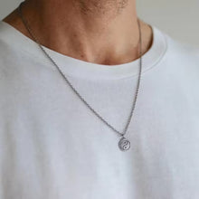 Yin Yang Symbol Pendant Men Necklace (EGN017)