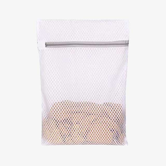 3Pcs Zippered Mesh Laundry Bags - Coarse Net Polyester Laundry Wash Bags for Washing Machines & Bra Protection