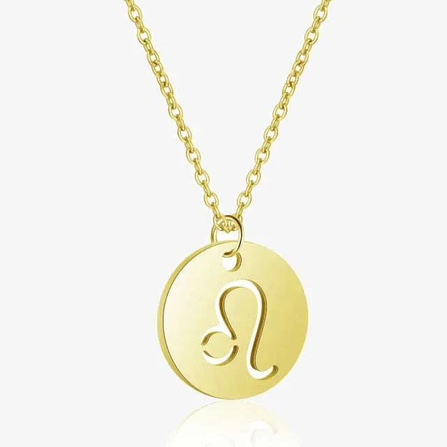 zodiac pendant stainless steel unisex necklace egn049 gallery img 11 jpg