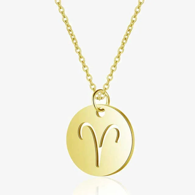 zodiac pendant stainless steel unisex necklace egn049 gallery img 12 jpg