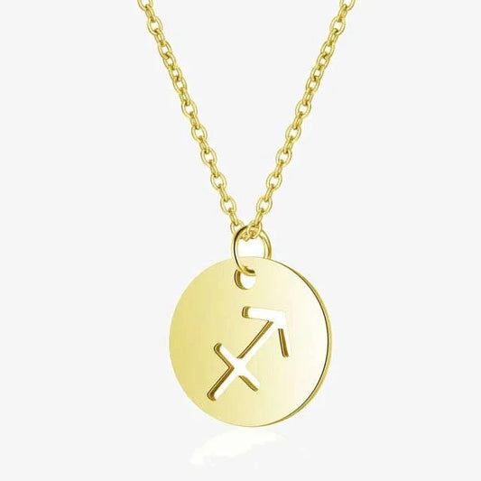 zodiac pendant stainless steel unisex necklace egn049 gallery img 4 jpg