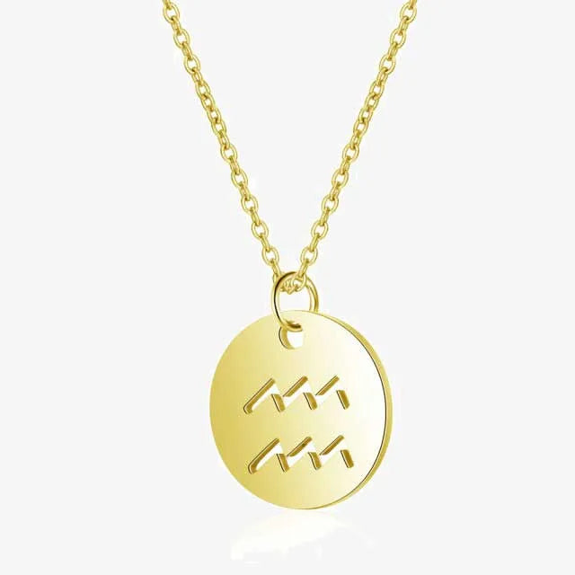 zodiac pendant stainless steel unisex necklace egn049 gallery img 7 jpg
