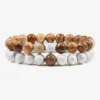 8mm distance bracelets for couples 2pcs set egbt264 gallery img 2 jpg