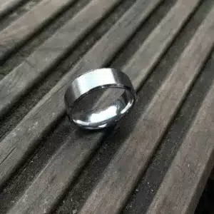 8mm stainless steel silver classic ring egr005 featured img