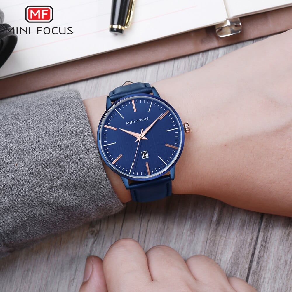 Mini Focus Stainless Steel Simple Men Watch MF0115 EGLOW