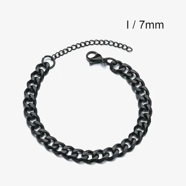 Chain Unisex Alloy Bracelet (EGBT360)