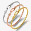 charm cuff tie knot women bangle egbt343 gallery img 9