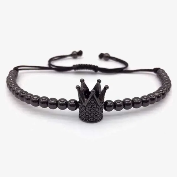 Crown Shamballa Bracelet (EGBT198)