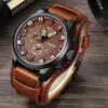 curren men leather large case watch cu8225 gallery img 2