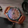 curren men leather large case watch cu8225 gallery img 25