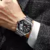 curren square dial men stainless steel watch cu8344 gallery img 5