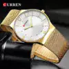 curren unisex slim mesh strap watch cu8304 gallery img 10