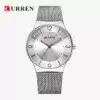 curren unisex slim mesh strap watch cu8304 gallery img 18