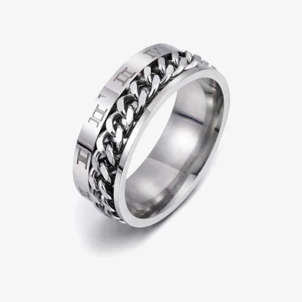 Rotatable Stainless Steel Roman Ring (EGR049)