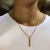 simple chain pendant men necklace egn222 gallery img 4 jpg