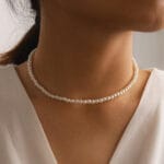 Pearl Beads Chain Women Necklace