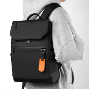 high quality men business casual full black backpack egr051 gallery img 1