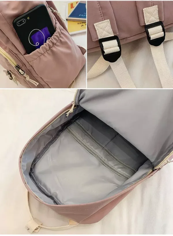 Waterproof Nylon Women Backpack (EGB088)