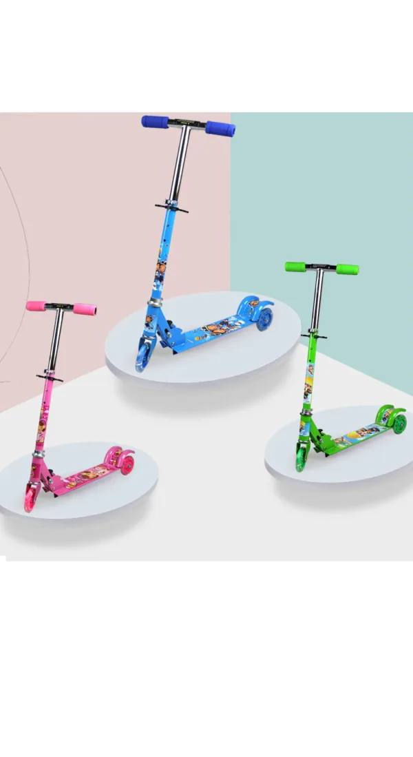 Children Foot Scooters With LED Light Up Wheels