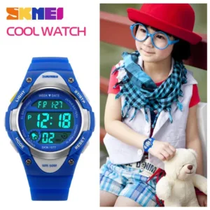 SKMEI Kids Digital Silicone Strap Watch (1077)