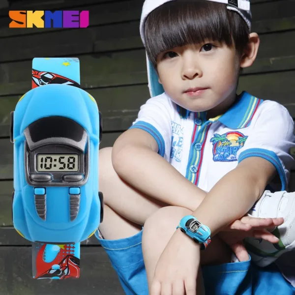 SKMEI Kids Digital Silicone Strap Watch (1241)