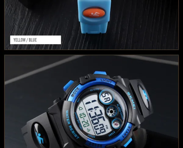 SKMEI Kids Digital Silicone Strap Watch (1451)
