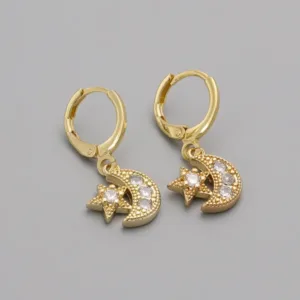 star moon women earrings featured img