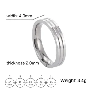 4mm simple unisex ring egr016 featured img