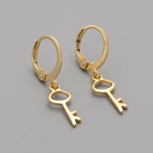 key pendant earrings featured img