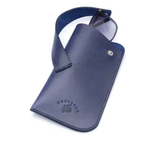 westpolo lonex genuine leather glasses case – navy blue featured img