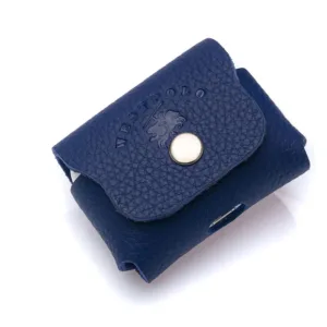 westpolo poine genuine leather apple airpods pro protection case – blue featured img