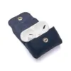 westpolo poine genuine leather case – navy blue gallery img 2