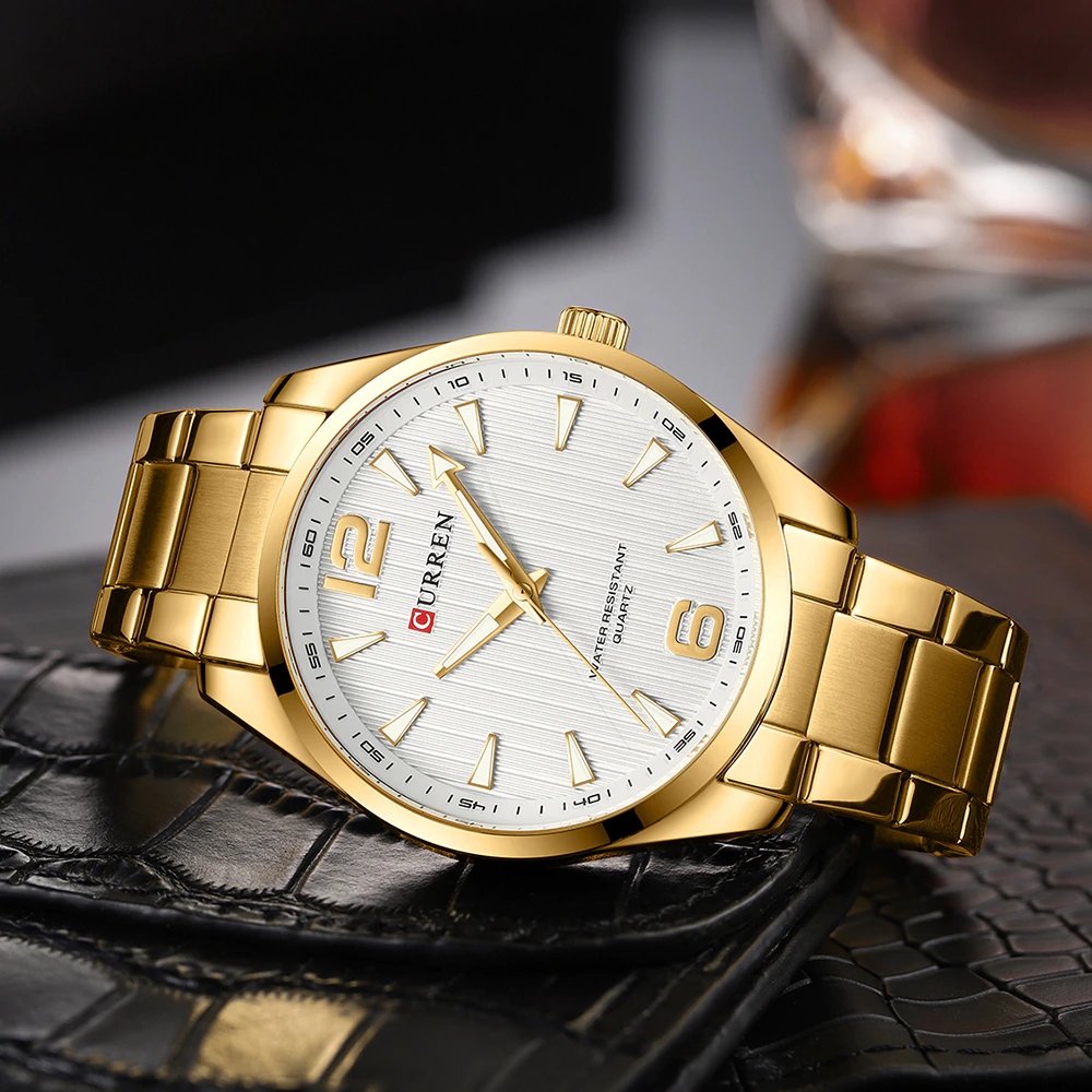 Curren on sale gold watch