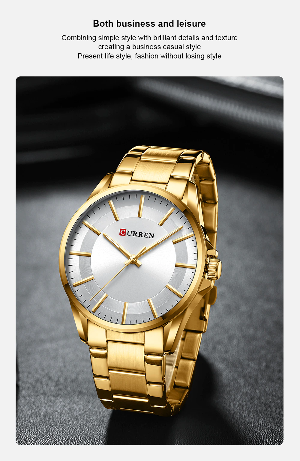 Curren leisure style fashion 2024 watch