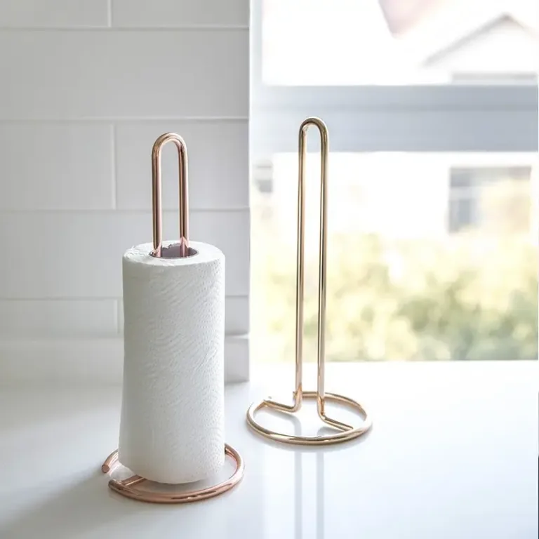 Stainless Steel kitchen Tissue box Roll Stand