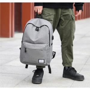 Men's Casual USB Laptop Backpack