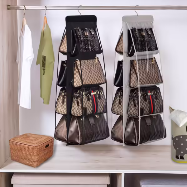 Hanging Purse Organizer for Closet