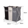 Foldable Dirty Clothes Environmental Friendly Sorting Laundry Storage with Stainless Steel Holder Large Kids Baby Laundry.jpg 640x640