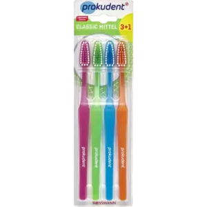 Prokudent Classic Toothbrush Medium 3+1