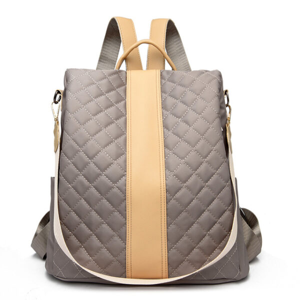 Casual Anti theft Women s Simple Backpack PU Oxford Fashion Shoulder Bags For Teenagers Girl Large.jpg 640x640