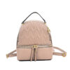 High Quality New School Bags for Teenager Girls Shoulder Bag Designer Pu Leather Women Small Packpacks 1