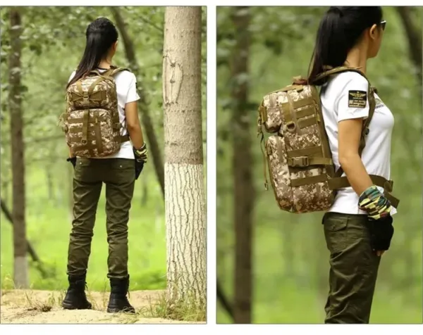 Unisex Outdoor Tactical Hiking Army Backpack (EGB036)