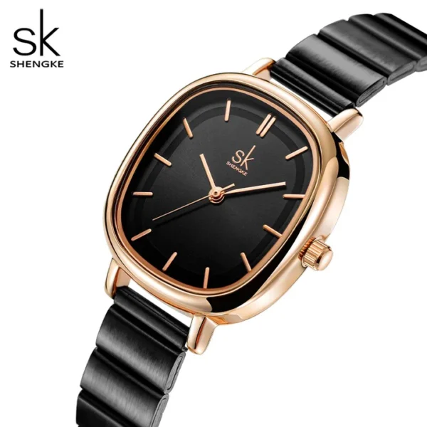 Shengke Relogio Feminino Women s Watches Fashion Black Top Luxury Ladies Quartz Wristwatches Elegant Woman s 4 720x720