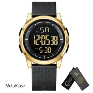 GOLDENHOUR – Digital Silicone Men’s Watch (GH-1313M)