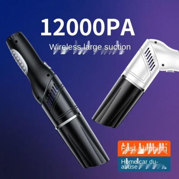 12000Pa Portable Car Vacuum Cleaner
