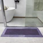 Light Blue/Gray (45*120 cm) Rectangular 1 Piece Long Kitchen Waterproof Mat EG2810