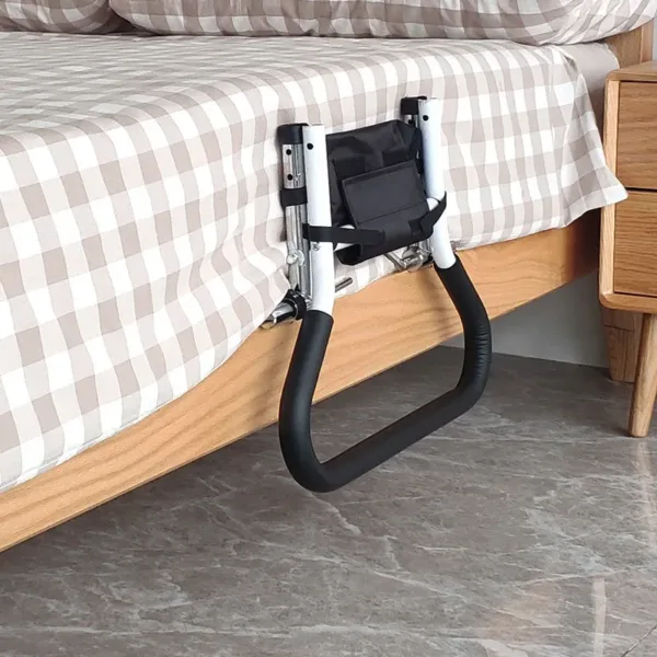 Bed Rails for Elderly Adults, Safety Assist Handle with Storage Bag